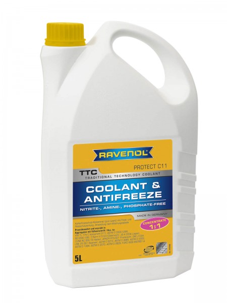 RAVENOL TTC - Protect C11 Concentrate (Kühlerfrostschutz Konzentrat) - 5 Liter