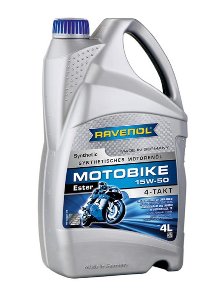 RAVENOL Motobike 4-T Ester SAE 15W-50 - 4 Liter