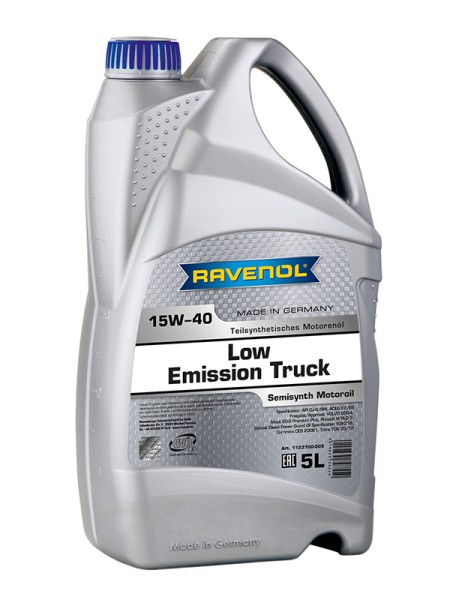 RAVENOL Low Emission Truck SAE 15W-40 - 5 Liter