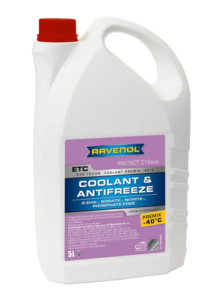 RAVENOL ETC Premix -40°C Protect C12evo - 5 Liter