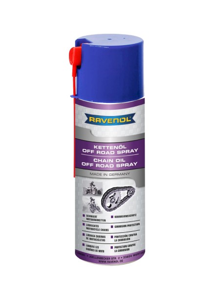 RAVENOL Kettenöl Off Road Spray (Ketten-Schmierung) - 400ml