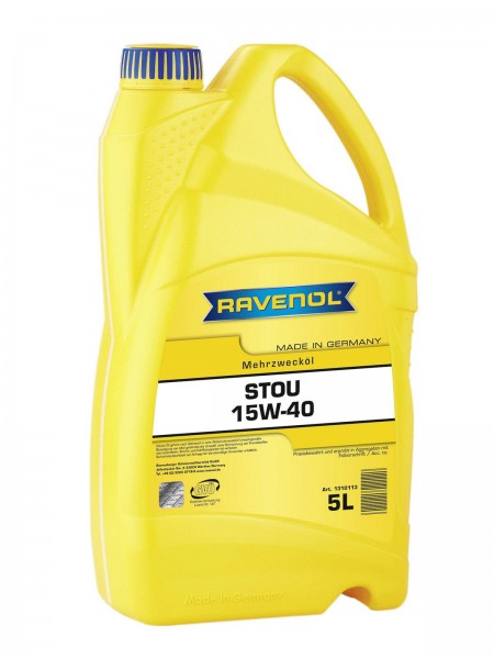 RAVENOL STOU SAE 15W-40 - 5 Liter