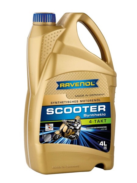 RAVENOL Scooter 4-T SAE 10W-30 - 4 Liter