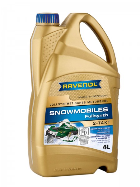RAVENOL SNOWMOBILES Fullsynth. 2-Takt - 4 Liter