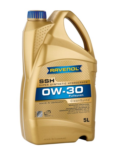 RAVENOL Super Synthetic Hydrocrack SSH SAE 0W-30 - 5 Liter