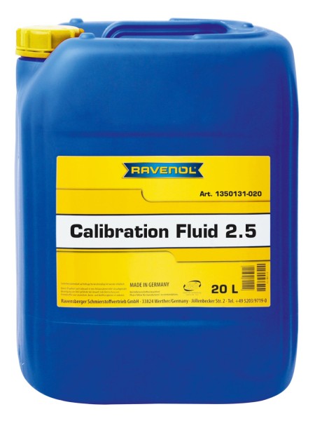 RAVENOL Calibration Fluid 2.5 - 20 Liter
