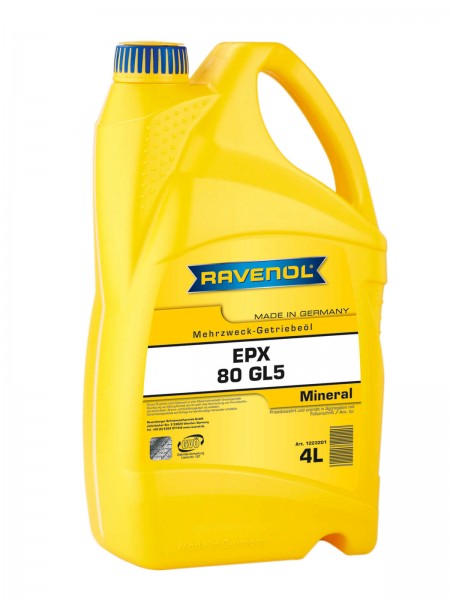 RAVENOL Getriebeöl EPX SAE 80 GL-5 - 4 Liter
