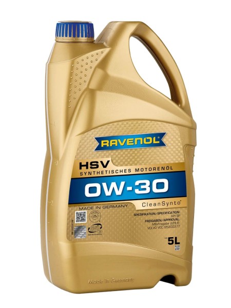 RAVENOL HSV SAE 0W-30 - 5 Liter