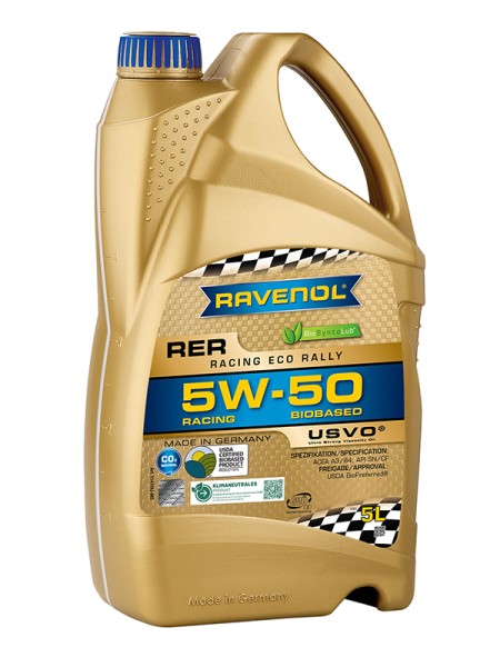 RAVENOL Racing Eco Rally RER SAE 5W-50 - 5 Liter