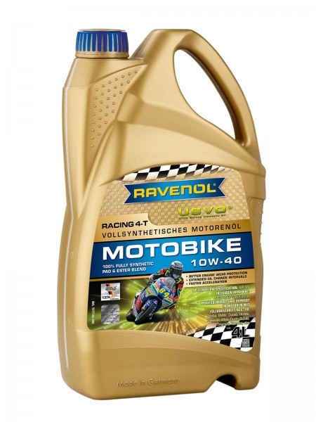 RAVENOL Racing 4-T Motobike SAE 10W-40 - 4 Liter