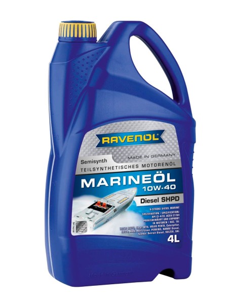 RAVENOL Marineöl Diesel SHPD SAE 10W-40 - 4 Liter