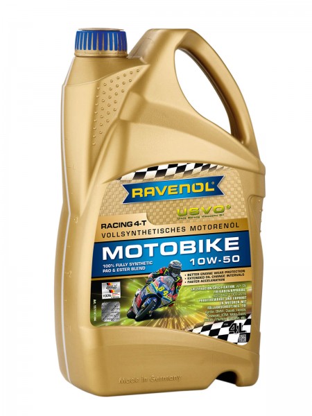RAVENOL Racing 4-T Motobike SAE 10W-50 - 4 Liter