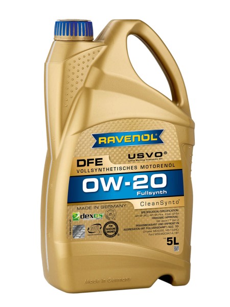 RAVENOL DFE SAE 0W-20 - 5 Liter