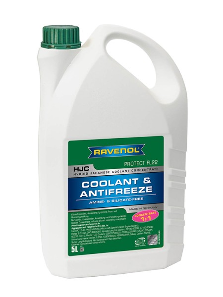 RAVENOL HJC - Protect FL22 Concentrate (Kühlerfrostschutz Konzentrat) - 5 Liter