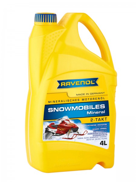 RAVENOL Snowmobiles Mineral 2-Takt - 4 Liter