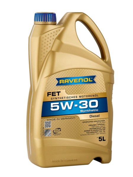 RAVENOL FET Fuel Efficiency Truck SAE 5W-30 - 5 Liter