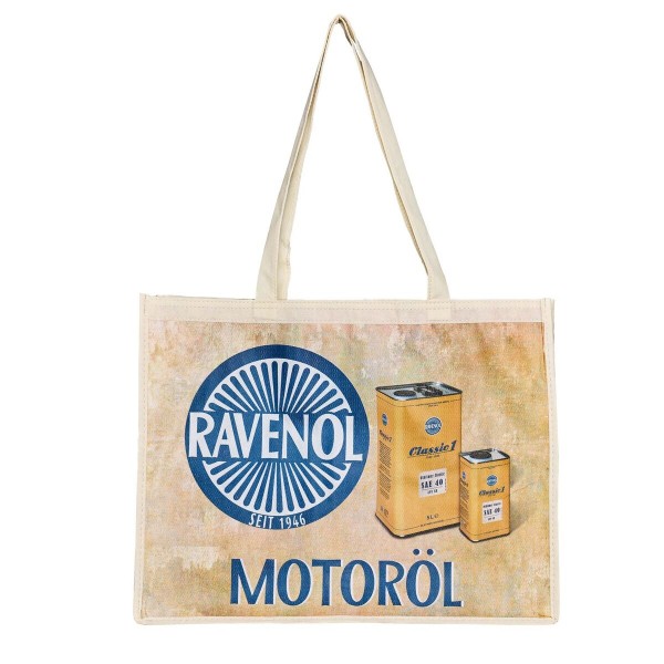 RAVENOL Tragetasche Oldtimer Rückseite