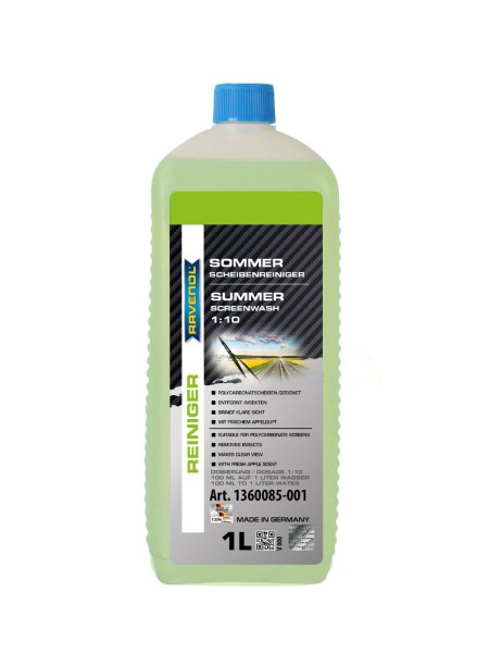 RAVENOL Sommer-Scheibenreiniger 1:10 - 1 Liter