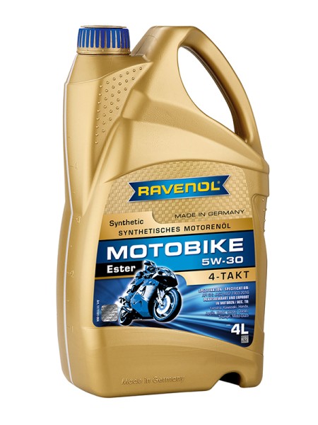 RAVENOL Motobike 4-T Ester SAE 5W-30 - 4 Liter
