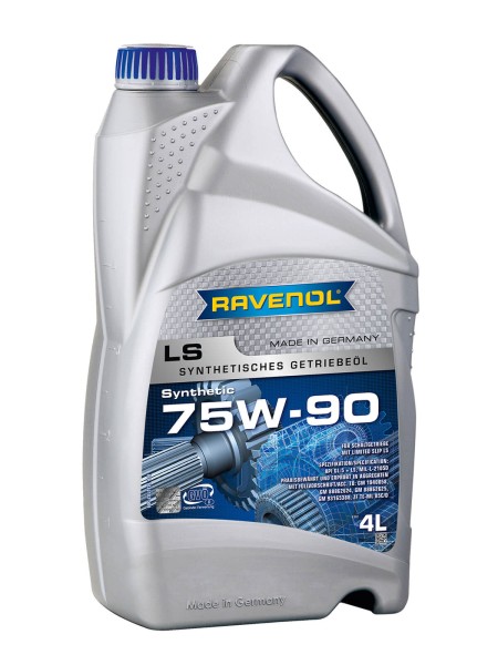 RAVENOL Getriebeöl LS 75W-90 GL-5 - 4 Liter