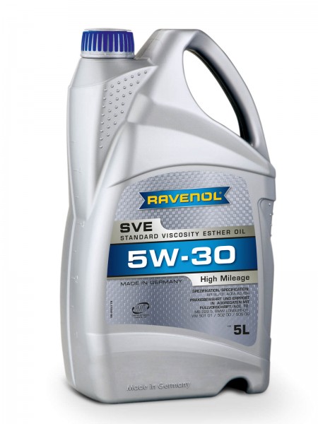 RAVENOL SVE Standard Viscosity Ester Oil SAE 5W-30 - 5 Liter