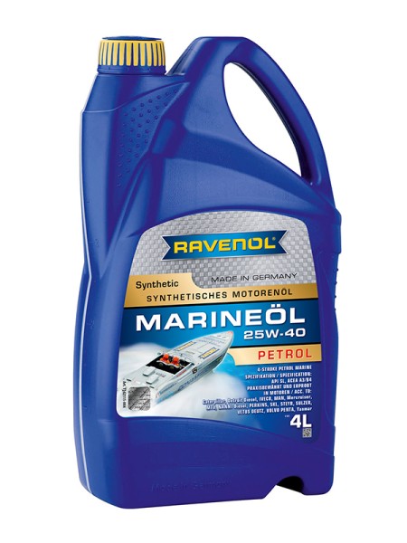RAVENOL Marineöl Petrol SAE 25W-40 Synthetic - 4 Liter