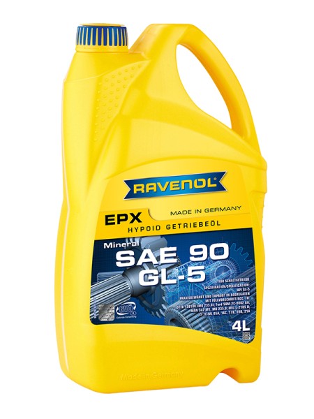 RAVENOL Getriebeöl EPX SAE 90 GL-5 - 4 Liter