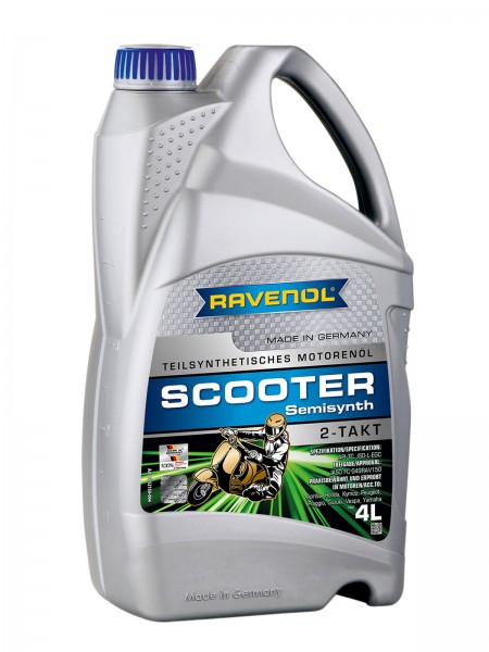 RAVENOL SCOOTER 2-Takt Teilsynthetisch - 4 Liter