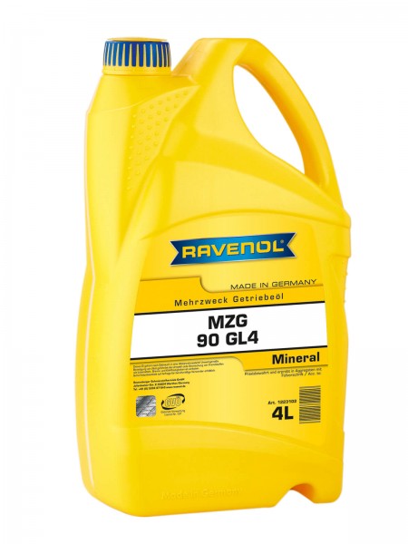 RAVENOL Mehrzweck-Getriebeöl MZG SAE 90 GL-4 - 4 Liter
