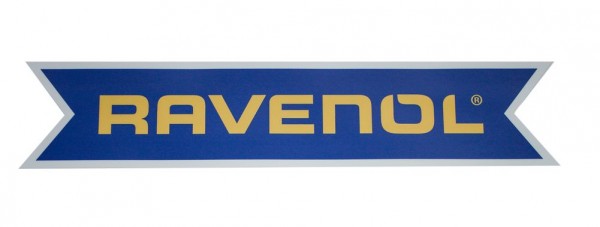 RAVENOL Aufkleber 2-farbig Kontur