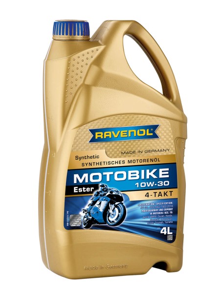 RAVENOL Motobike 4-T Ester SAE 10W-30 - 4 Liter