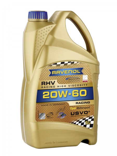 RAVENOL RHV Racing High Viscosity SAE 20W-60 - 5 Liter