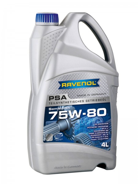 RAVENOL Getriebeöl PSA SAE 75W-80 GL-4+ - 4 Liter