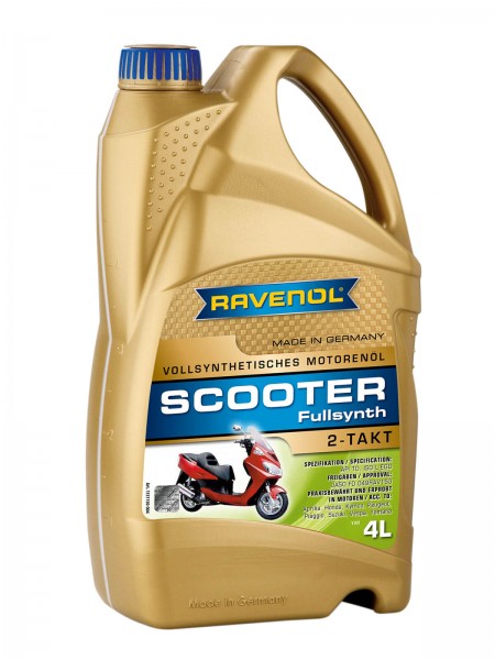 RAVENOL SCOOTER 2-Takt Fullsynthetic - 4 Liter