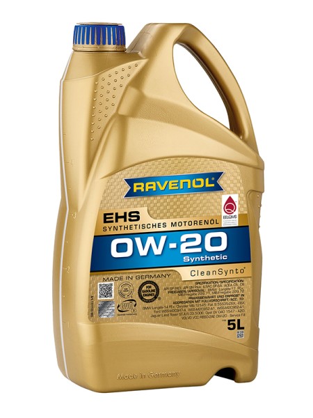 RAVENOL EHS SAE 0W-20 - 5 Liter