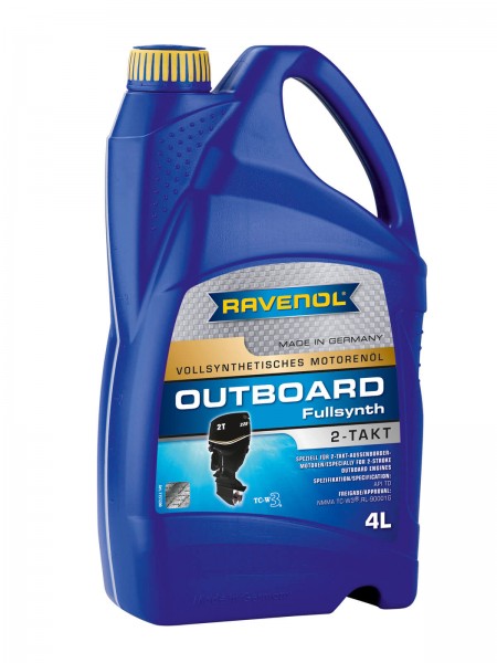 RAVENOL Outboardöl 2-Takt Fullsynthetic - 4 Liter