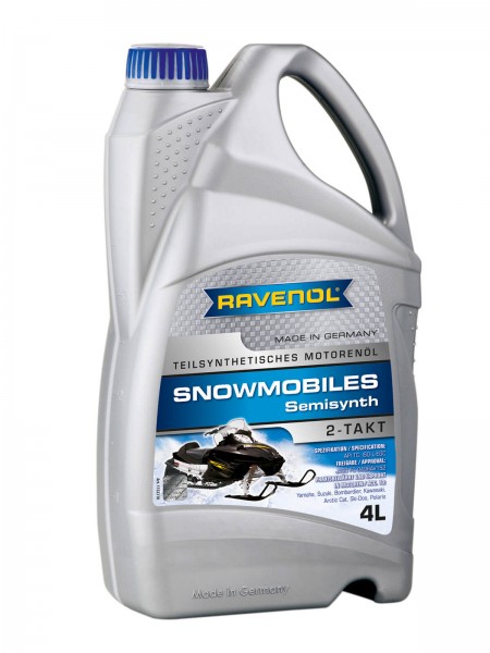 RAVENOL SNOWMOBILES Teilsynth. 2-Takt - 4 Liter