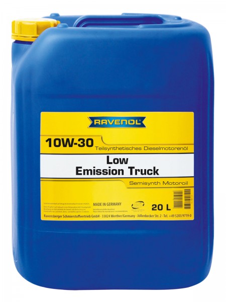 RAVENOL Low Emission Truck SAE 10W-30 - 20 Liter