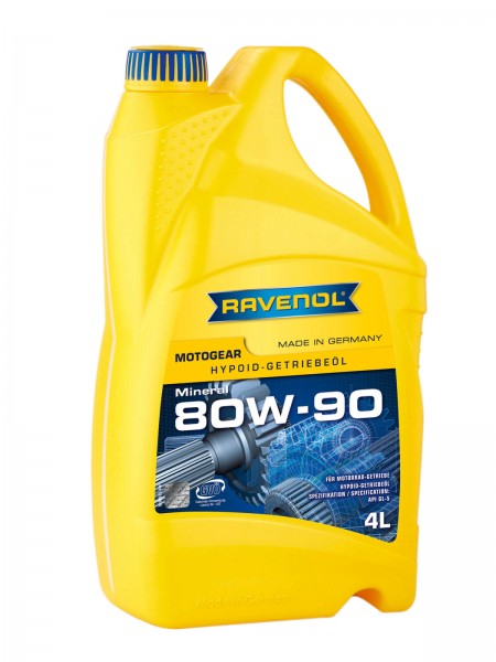 RAVENOL Motogear SAE 80W-90 GL-5 - 4 Liter